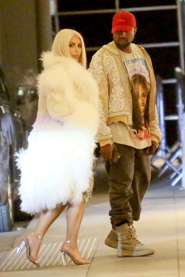 Kim Kardashian In Yeezy Clothes: Pics Of Her Wearing Kanye West's